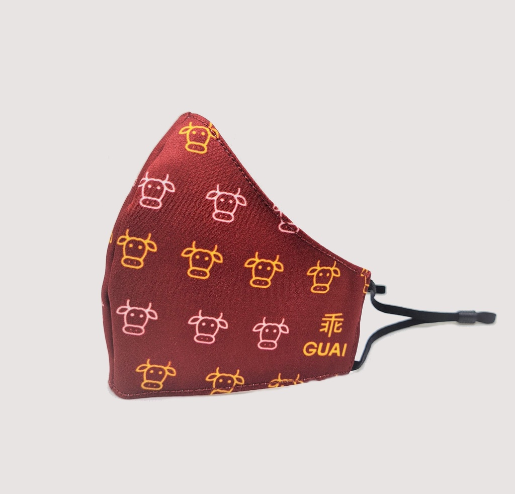 CNY Heng Ong Huat - Anti Bacterial Reusable Cloth Face Mask (BFE ≥99%)