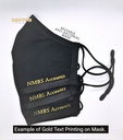 100% Cotton + Silver Ion, Anti Bacterial Reusable Cloth Face Mask (BFE ≥99%)