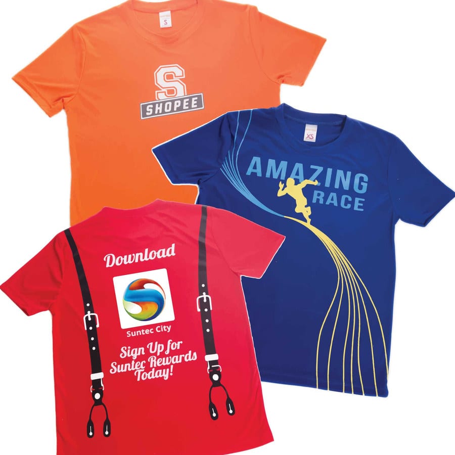 Smooth Interlock Drifit T-shirts (In-house) 150gsm (White, 5XS)