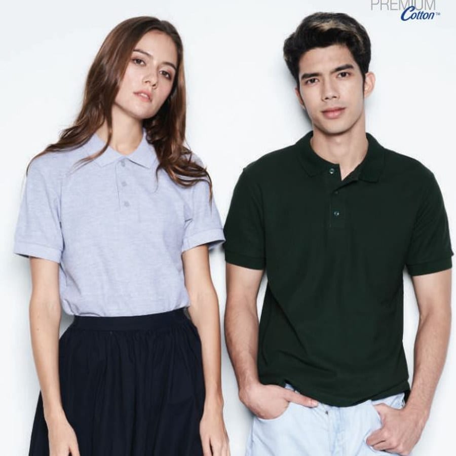 Cotton Double Pique Sport Shirt (Gildan 6800) - 220 gsm (White, XS)