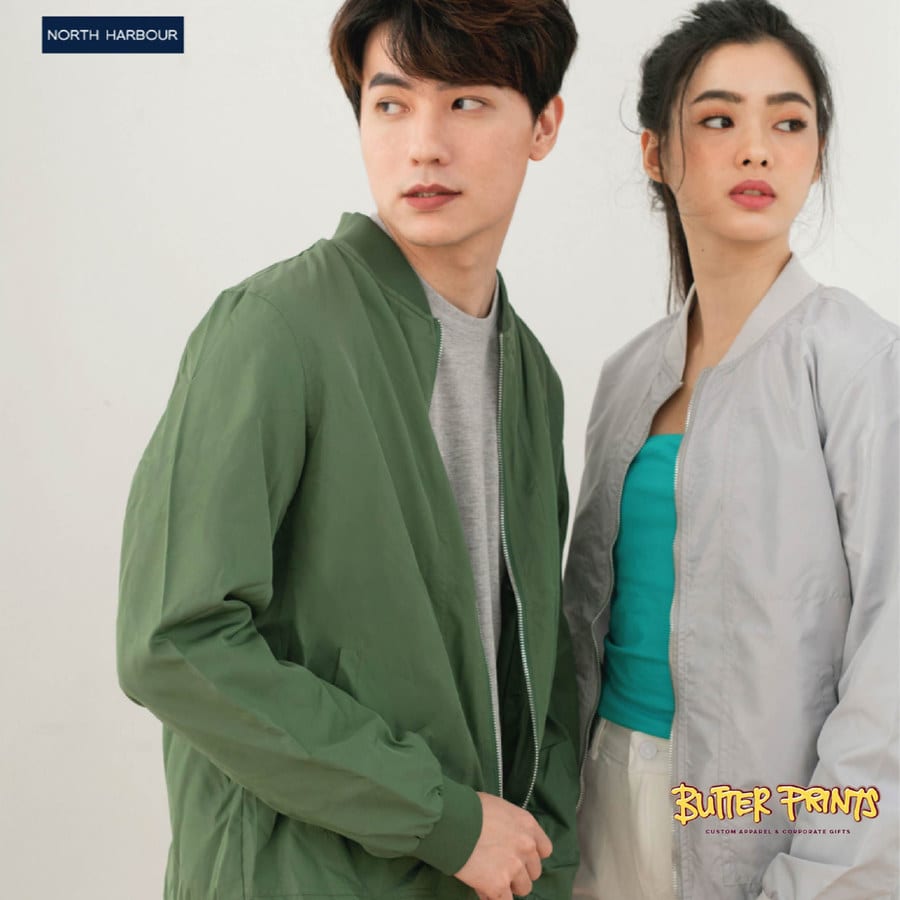 Bomber Jackets (NHJ1100 North Harbour) (Black, XS)