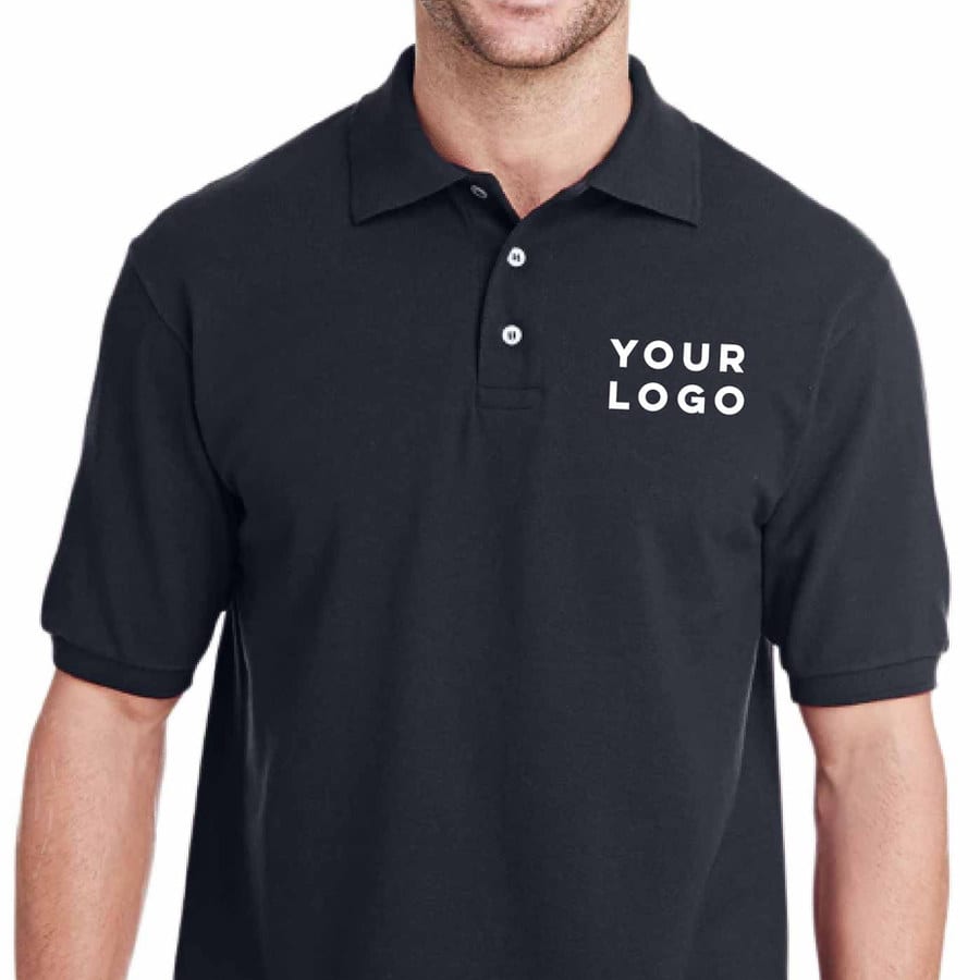 Honeycomb Cotton Polo Tees (White, 3XS)